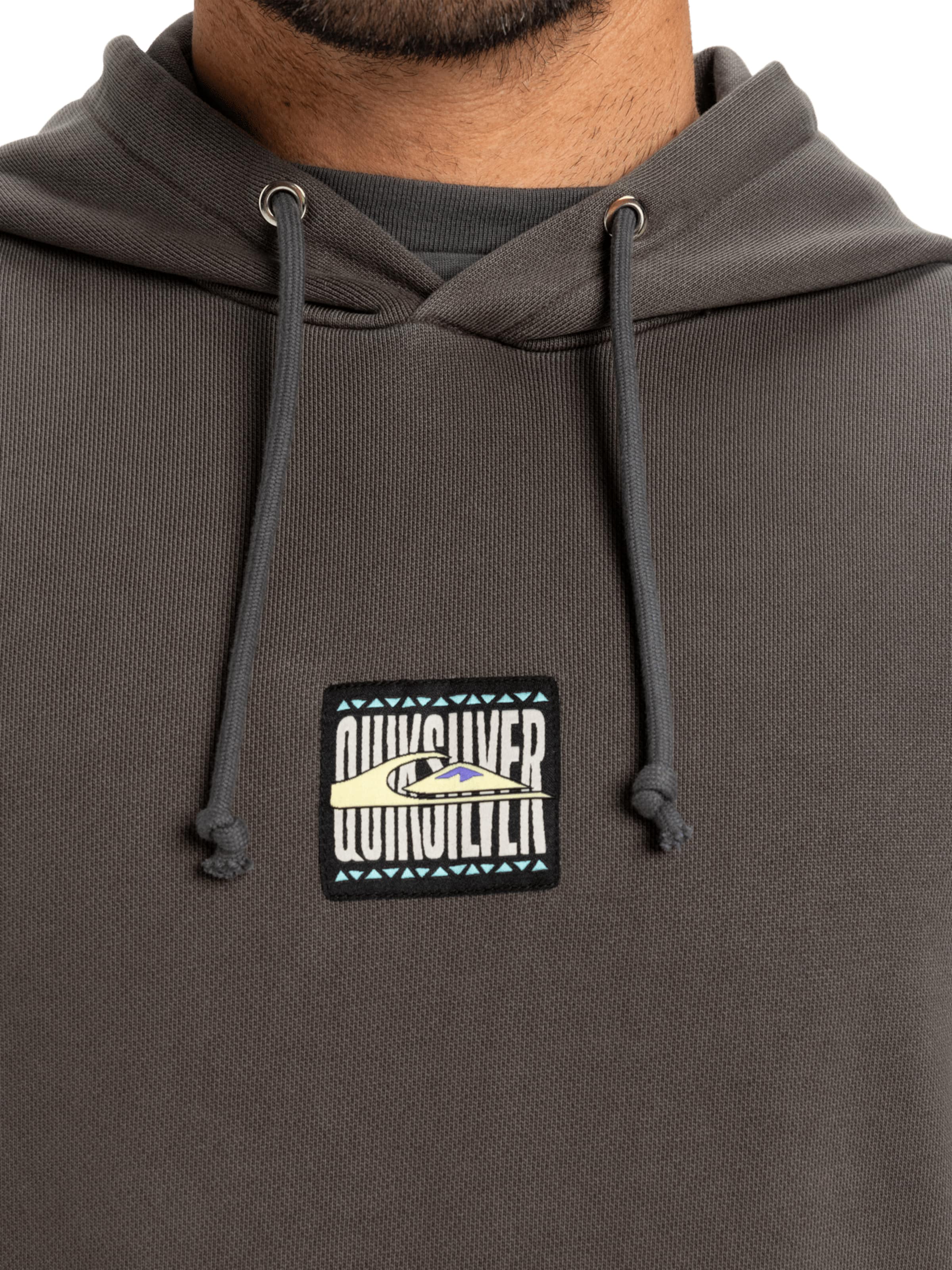 Sweat-shirt 'Global Heat' QUIKSILVER en marron