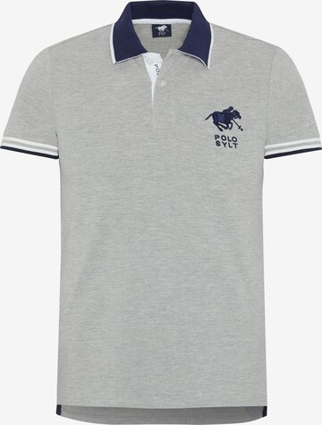 Polo Sylt Shirt in Grey: front