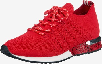 LA STRADA Sneakers laag in Rood: voorkant