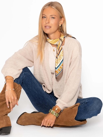 SASSYCLASSY Knit cardigan in Beige