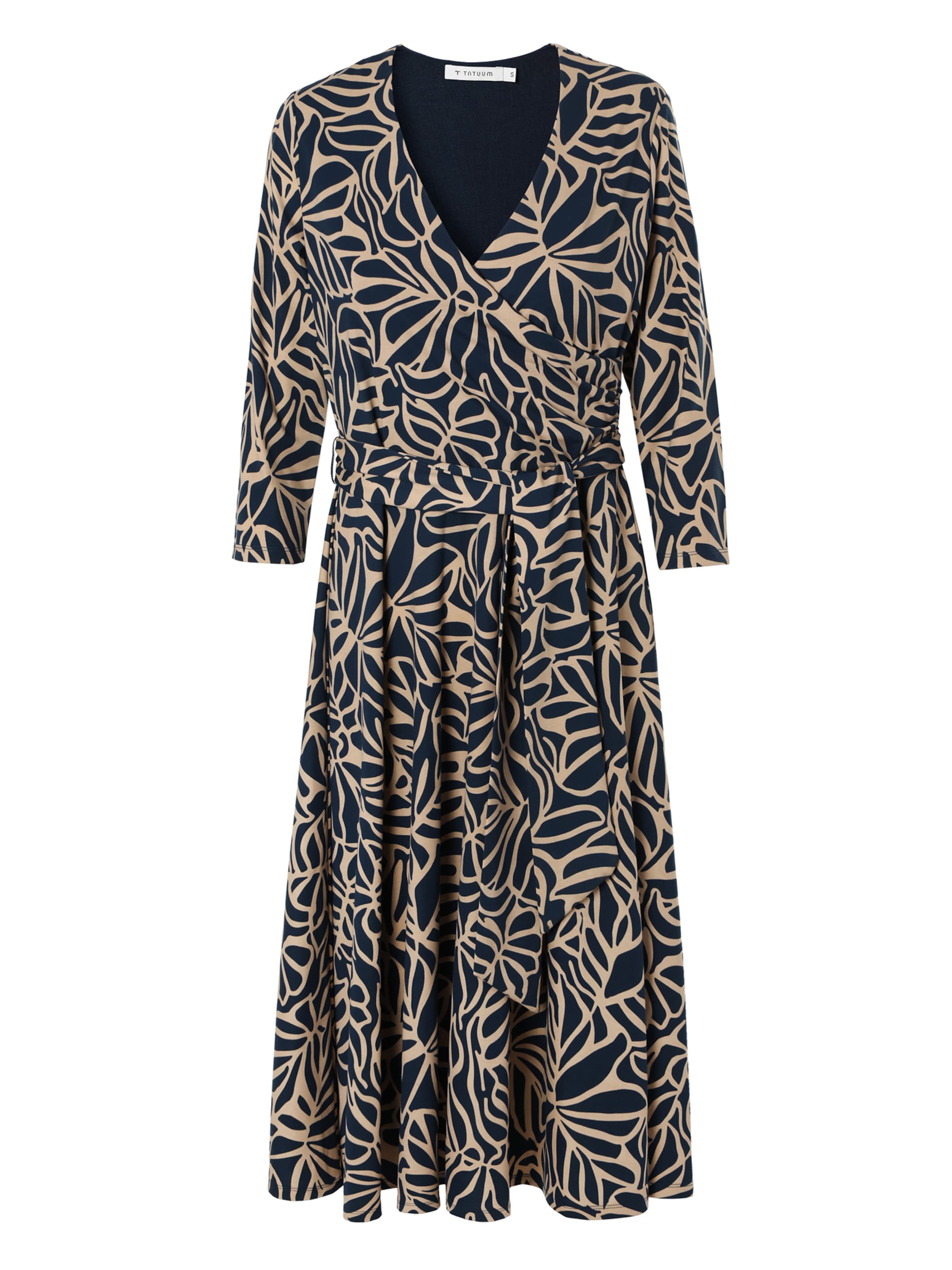 TATUUM - Vestido em azul: frente