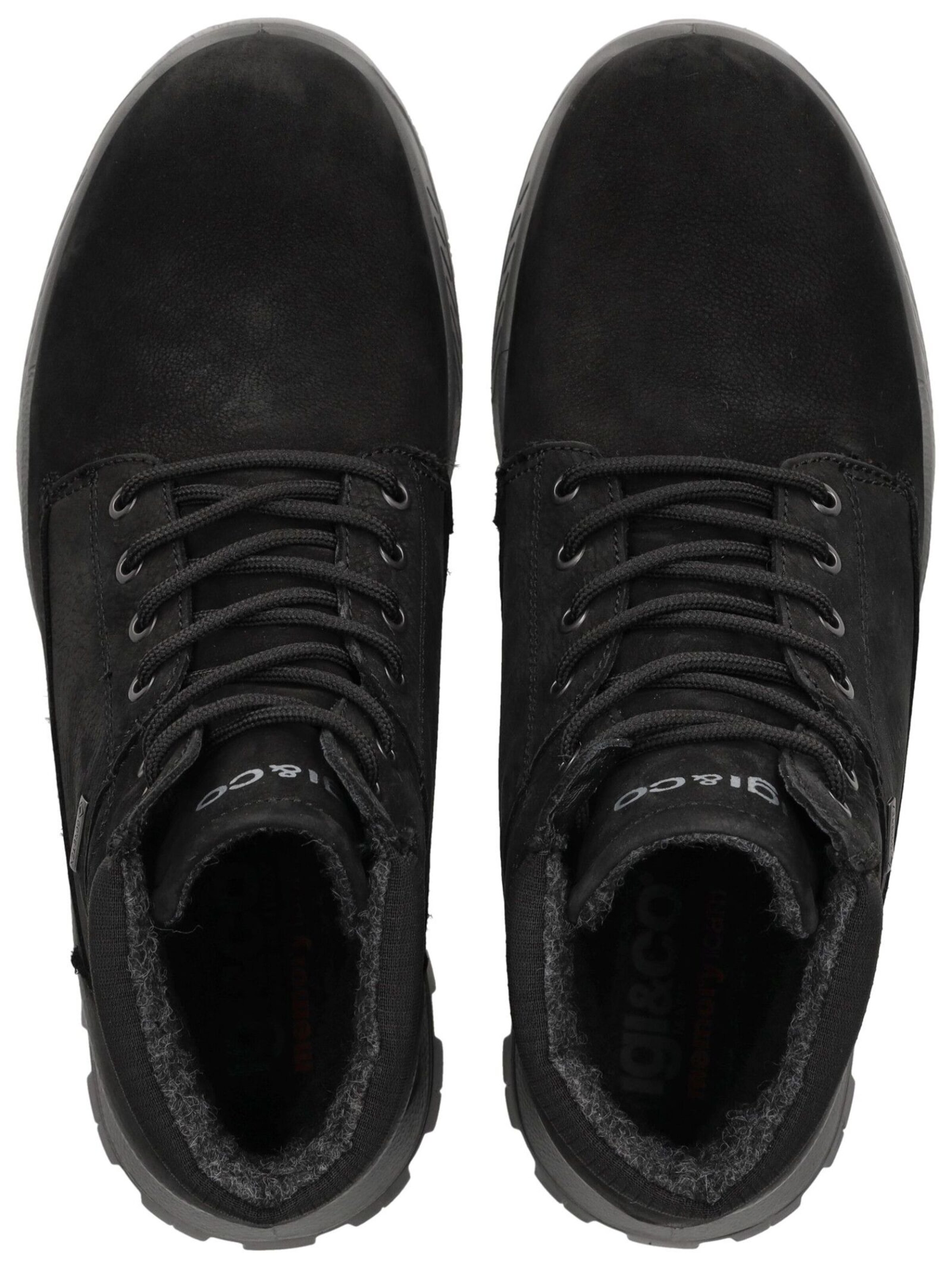 Boots stringati di IGI&CO in nero