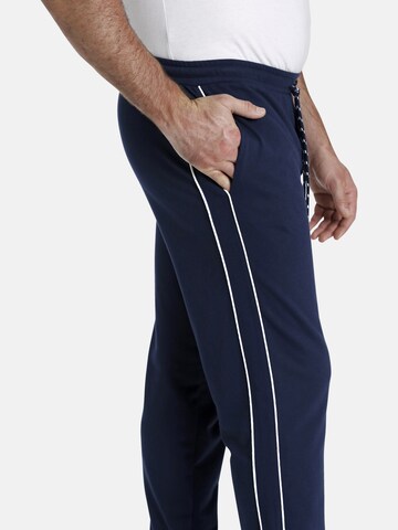 Charles Colby Loose fit Trousers 'Baron Caden' in Blue