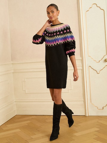 love & roses Kootud kleit, värv must