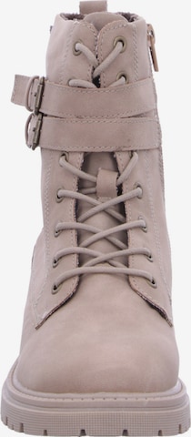 JANE KLAIN Schnürstiefelette in Beige