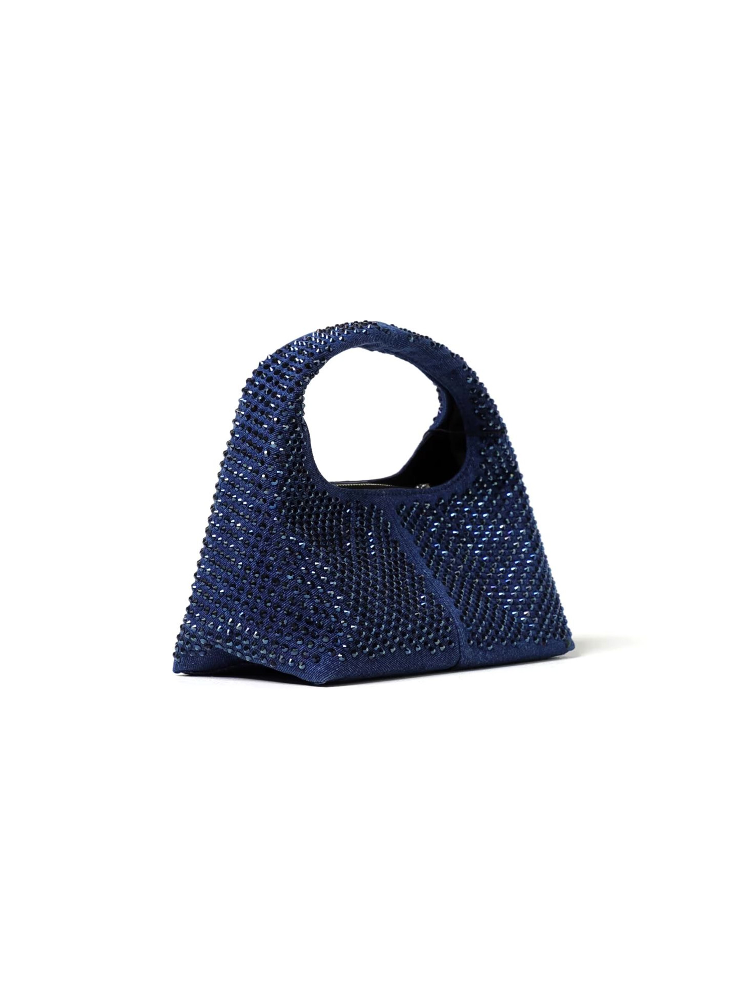Marc Jacobs Handtas 'The Mini Sack' in Blauw