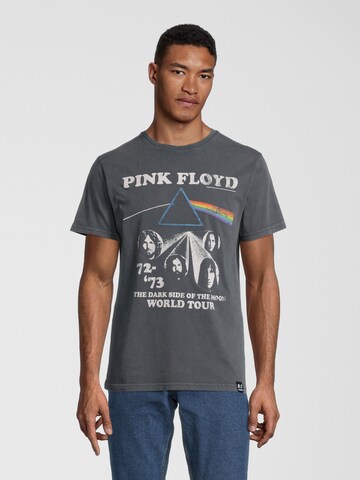 Recovered T-Shirt 'Pink Floyd World Tour' in Grau: predná strana