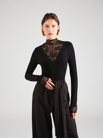 Guido Maria Kretschmer Women Shirt 'Arianna' in Black: front