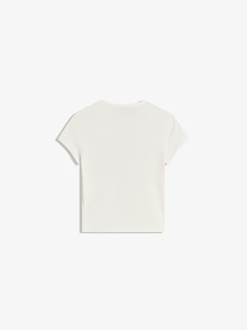 Bershka Тениска в бяло