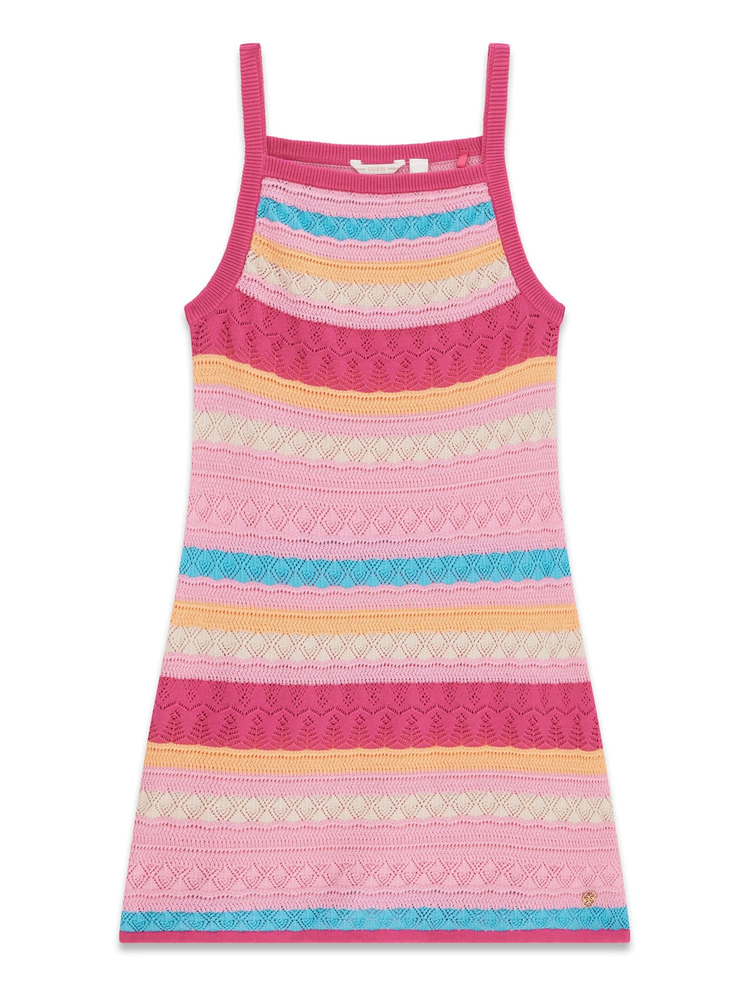 GUESS Dress in Mixed colors: front