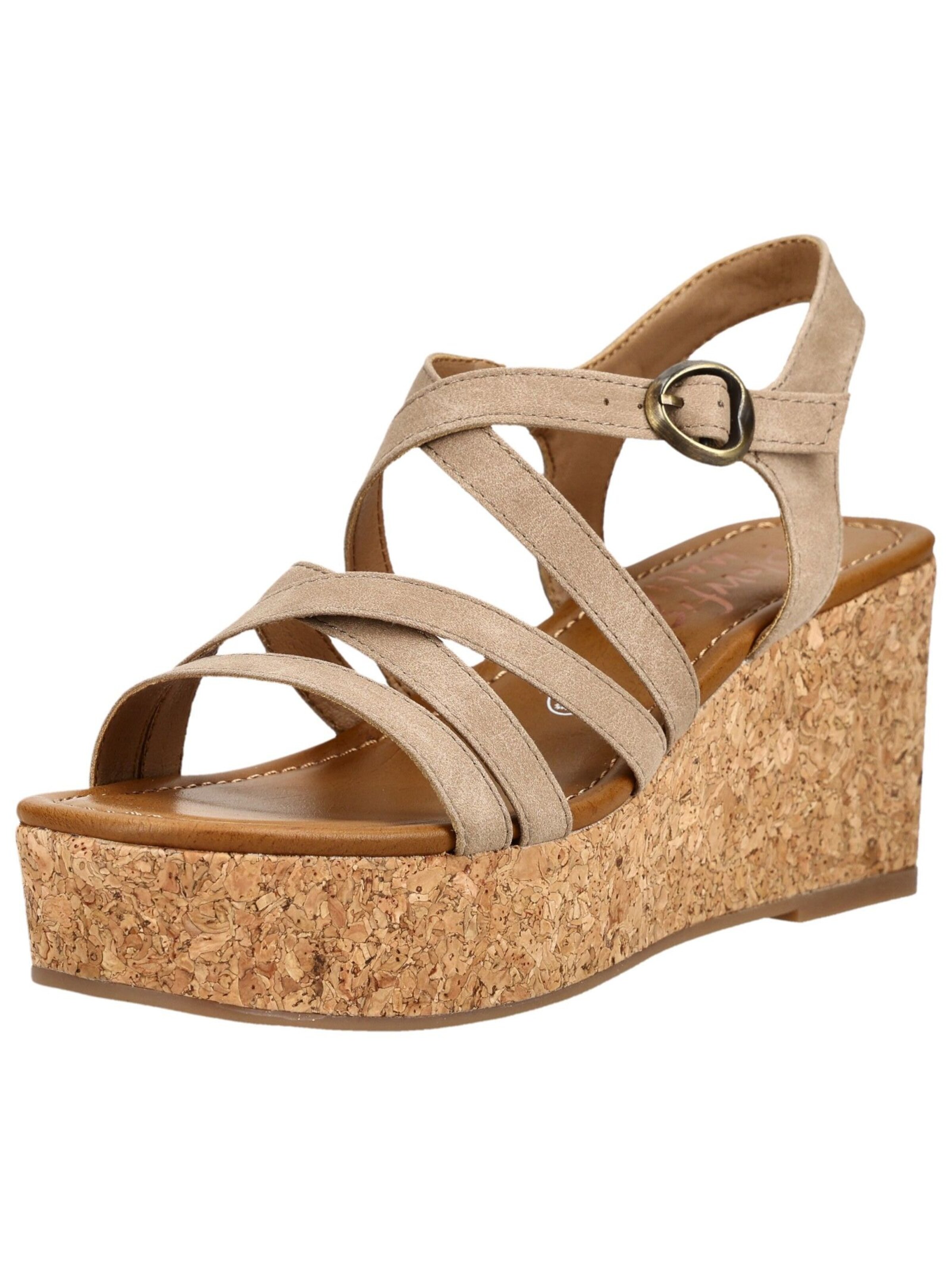 Blowfish Malibu Sandalen met riem in Bruin: voorkant