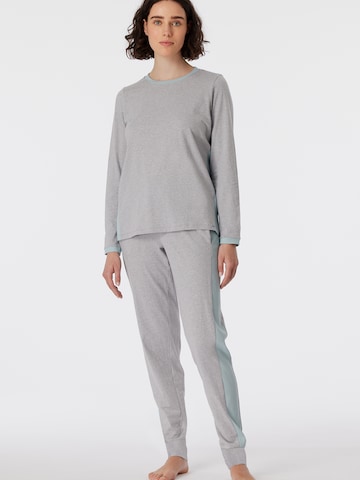 Pyjama ' Casual Nightwear ' SCHIESSER en gris : devant