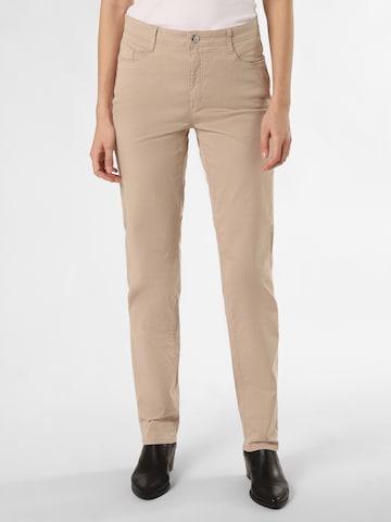 BRAX Slim fit Pants in Beige: front