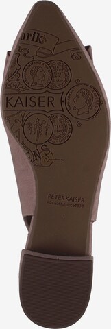 Décolleté sling di PETER KAISER in beige