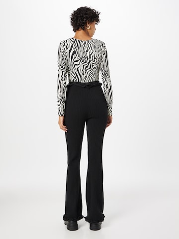 Daisy Street Flared Pants in Black