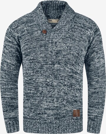 !Solid Trui 'Phil' in Blauw: voorkant