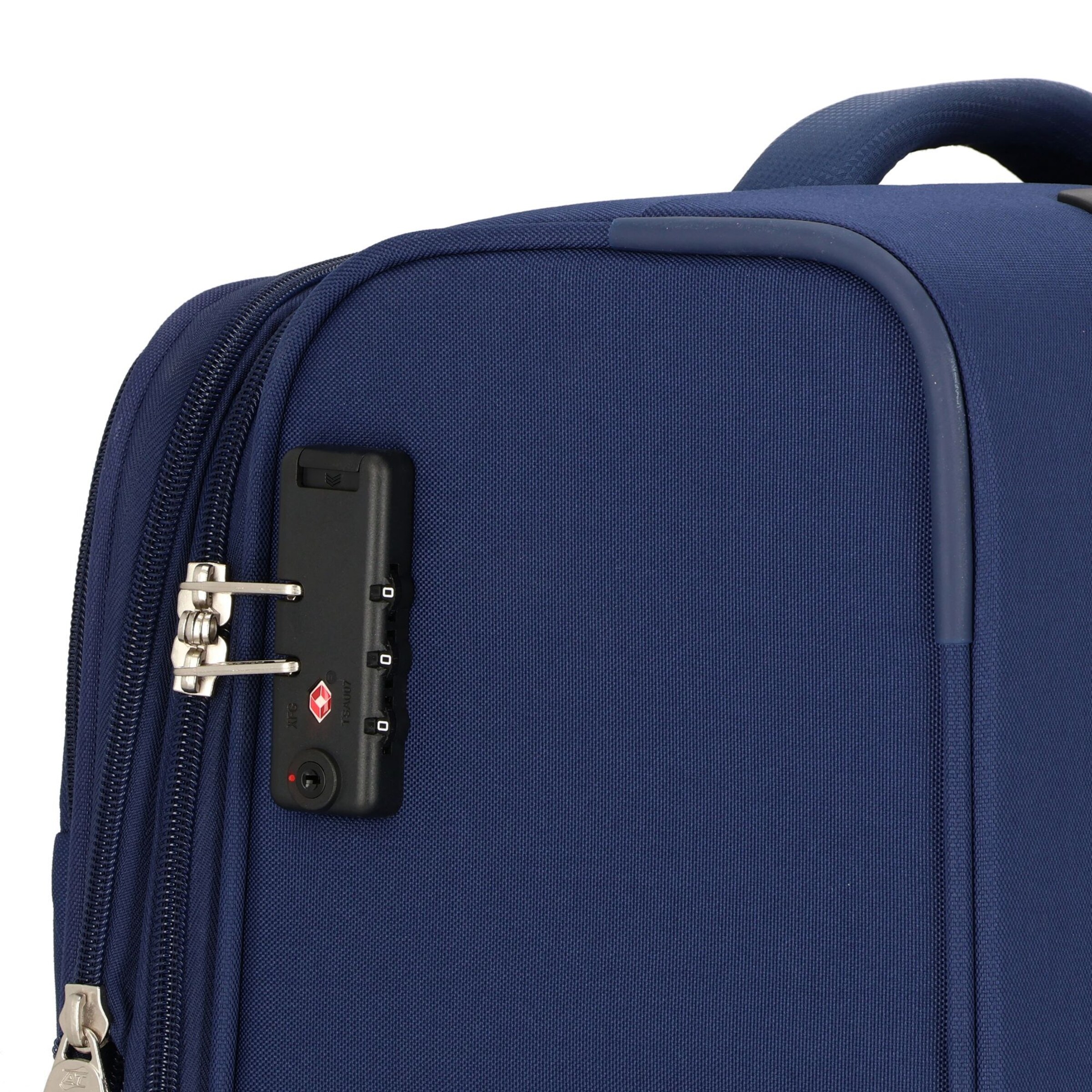 Set di valigie di American Tourister in blu
