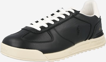 Polo Ralph Lauren Низкие кроссовки 'VARICK' в Черный: спереди