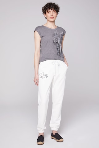 Soccx Regular Pants in White