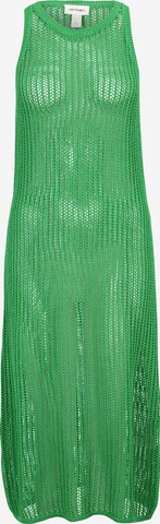 Monki Knitted dress in Green: front