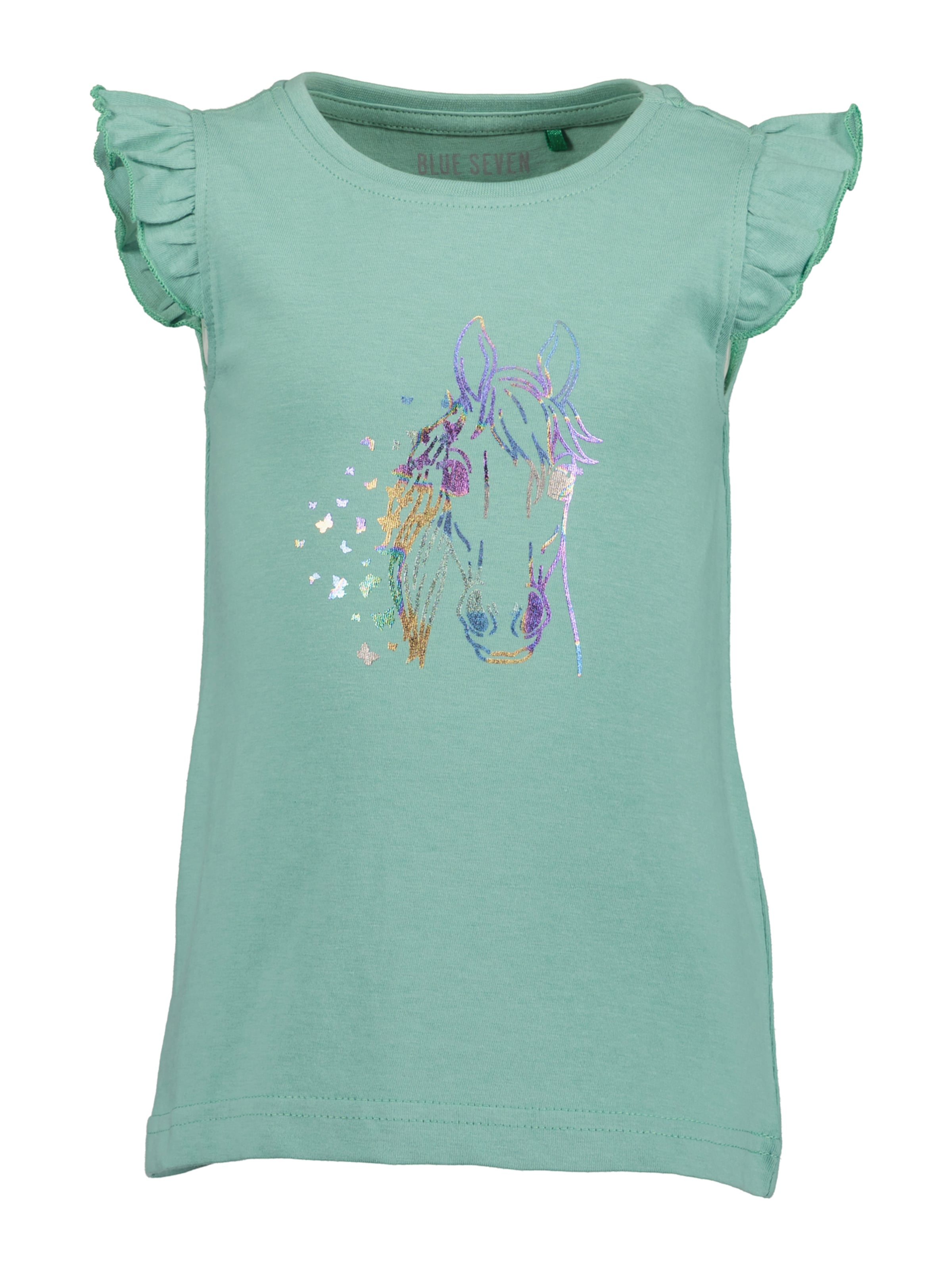 BLUE SEVEN Shirt in Green: front