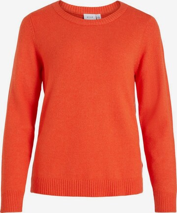 VILA Sweater in Orange: front