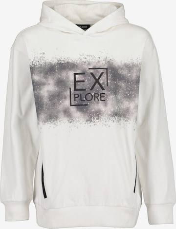 BLUE SEVEN Sweatshirt in White: front