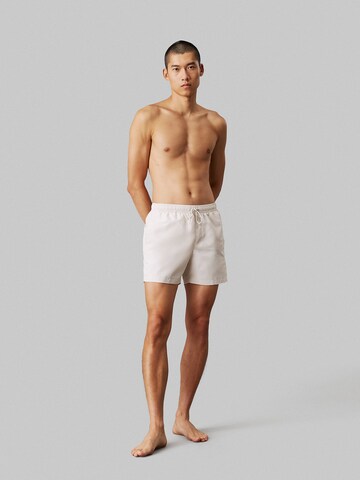 Calvin Klein Swimwear Swimming shorts in Beige