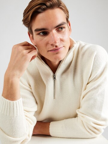 JACK & JONES - Jersey 'OLLIE' en beige