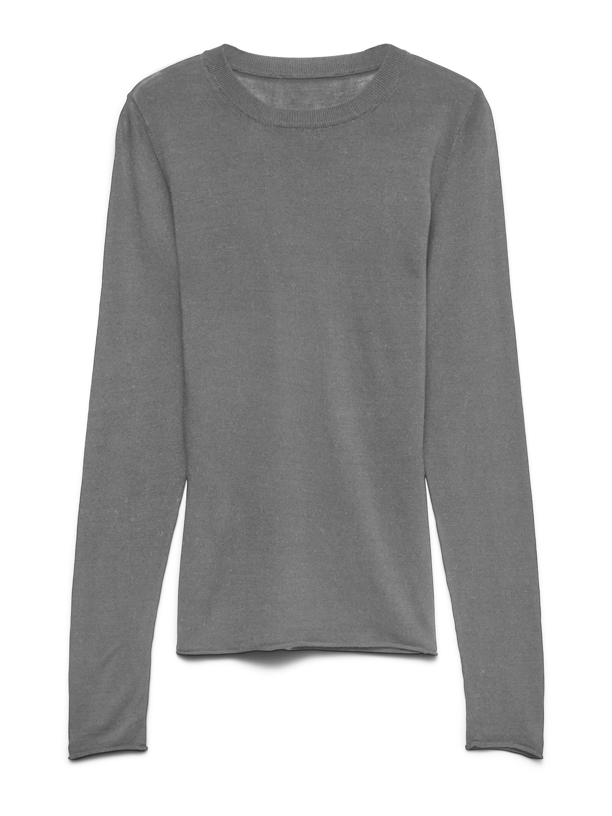 VERO MODA Sweter 'VMKamile' w kolorze szary: przód