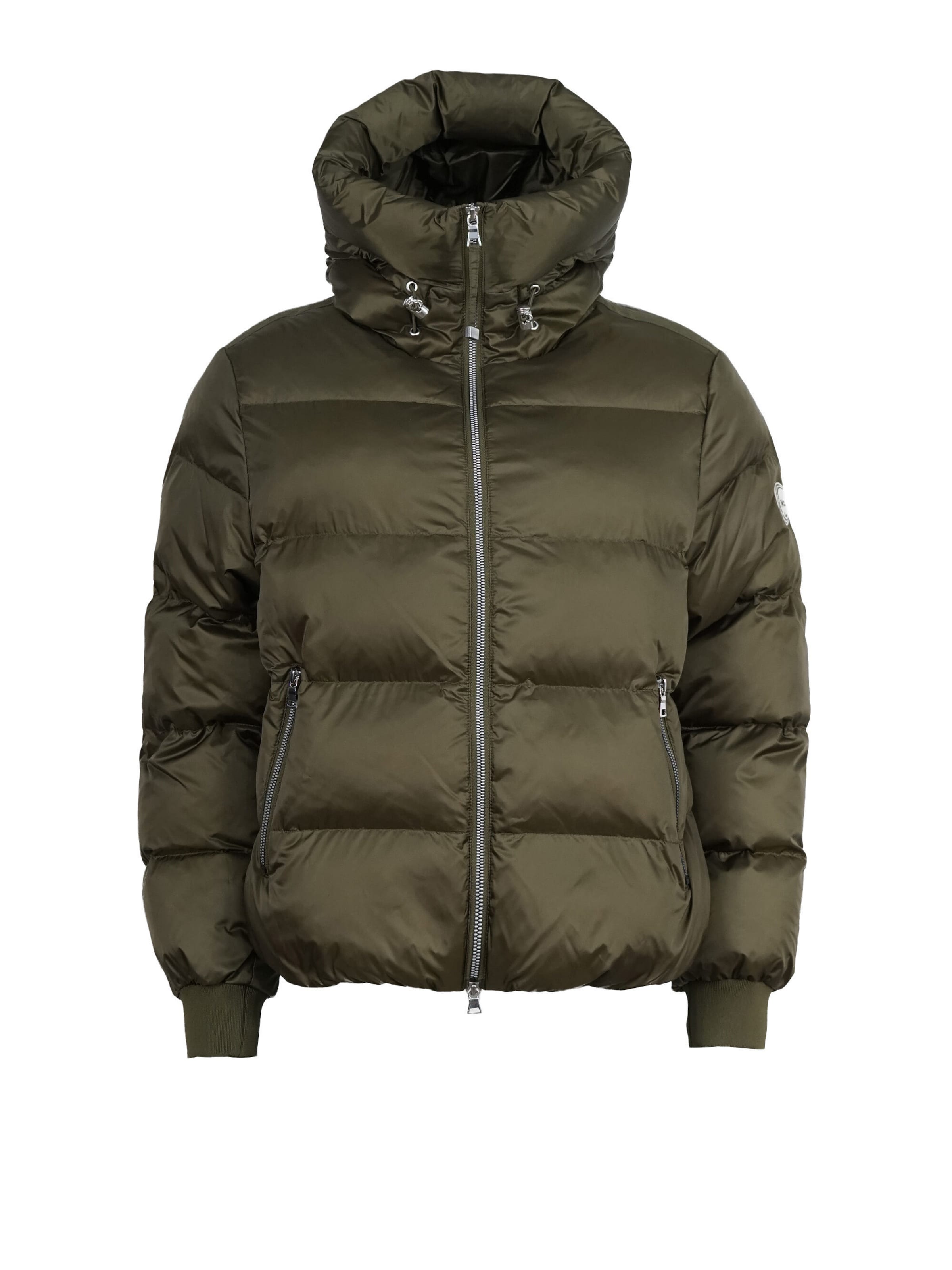 No. 1 Como Steppjacke 'SCOTTIA' in Grün: Vorderseite