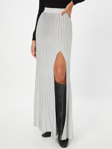 PATRIZIA PEPE Skirt in Silver: front