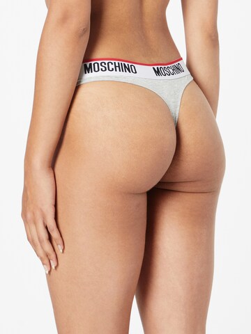 String MOSCHINO en gris