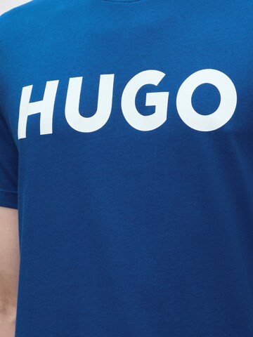 HUGO Μπλουζάκι 'Dulivio' σε μπλε