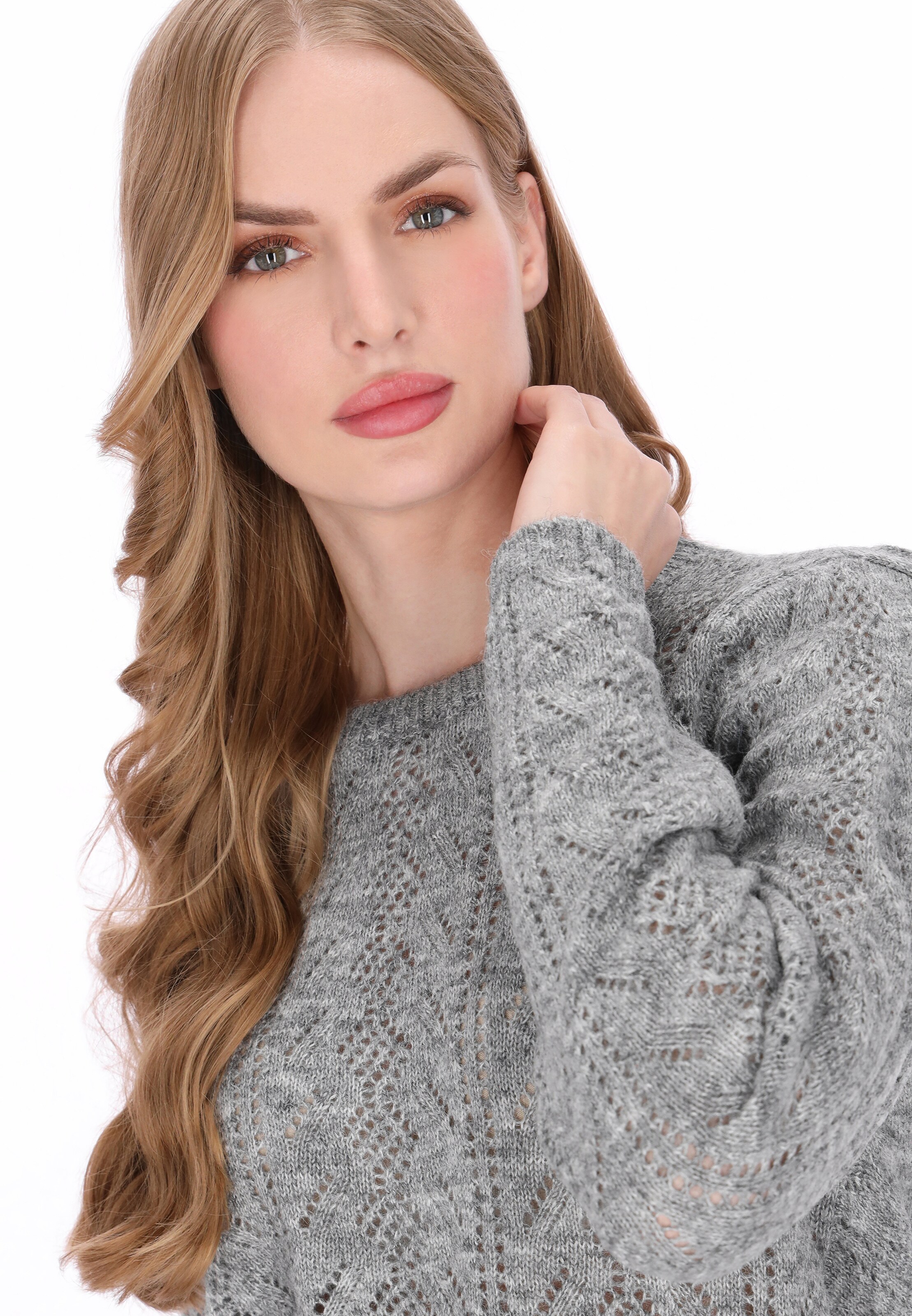 DreiMaster Vintage - Pullover 'Vintage' em cinzento