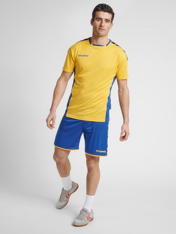 Hummel Regular Sportshorts in Blau