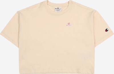 Champion Authentic Athletic Apparel T-Shirt en jaune pastel / rouge pastel / blanc, Vue avec produit