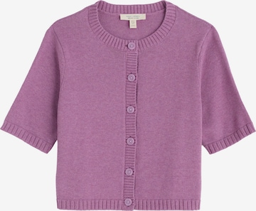 Seasalt Cornwall Strickjacke 'Gillan Creek' in Lila: Vorderseite