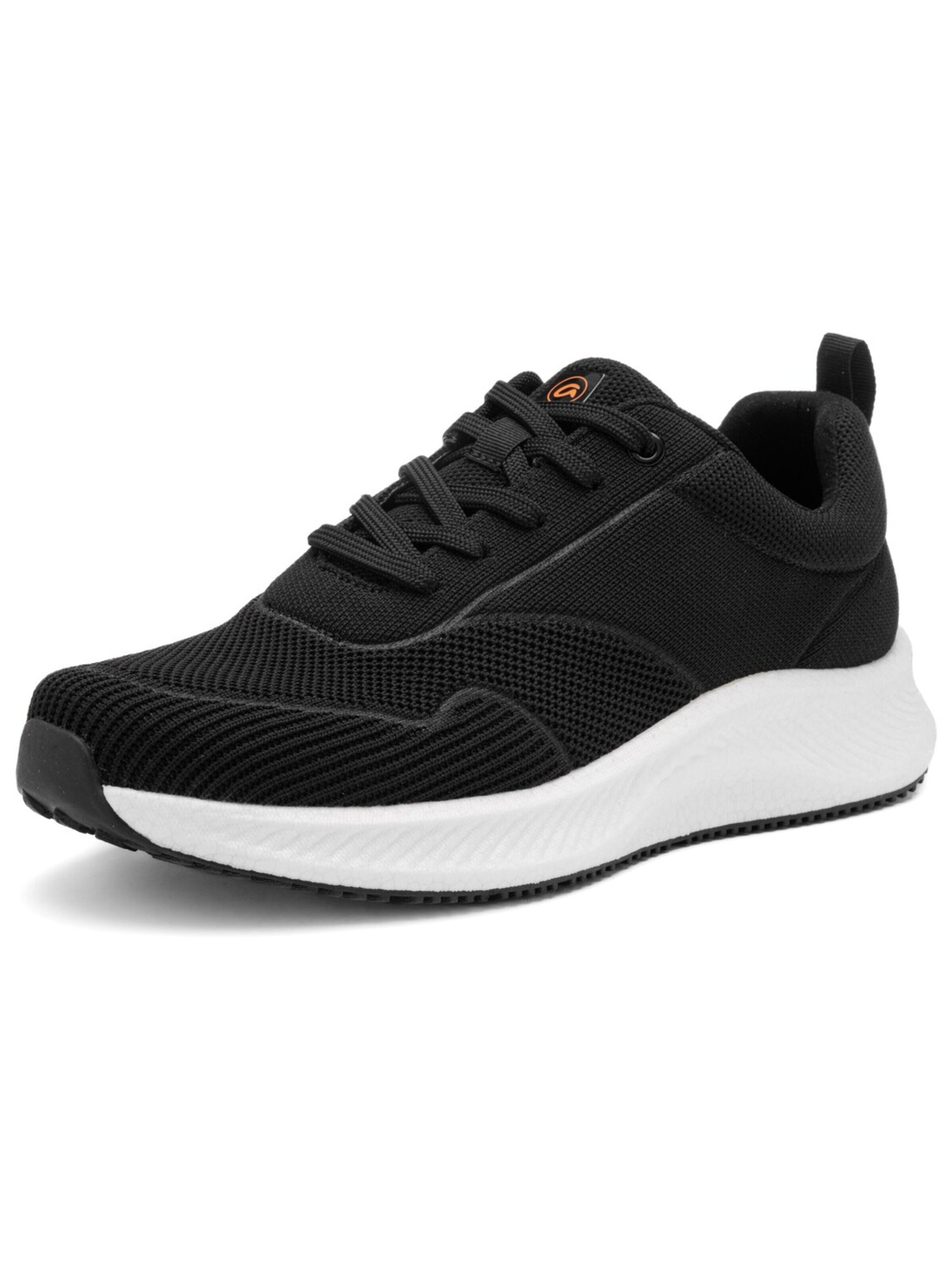 ARA - Zapatillas deportivas bajas 'Schnürschuh Herren 14402-30 Echtleder in schwarz' en negro: frente