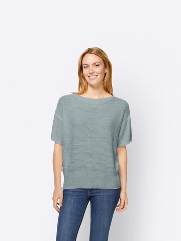 Pullover di heine in verde: frontale