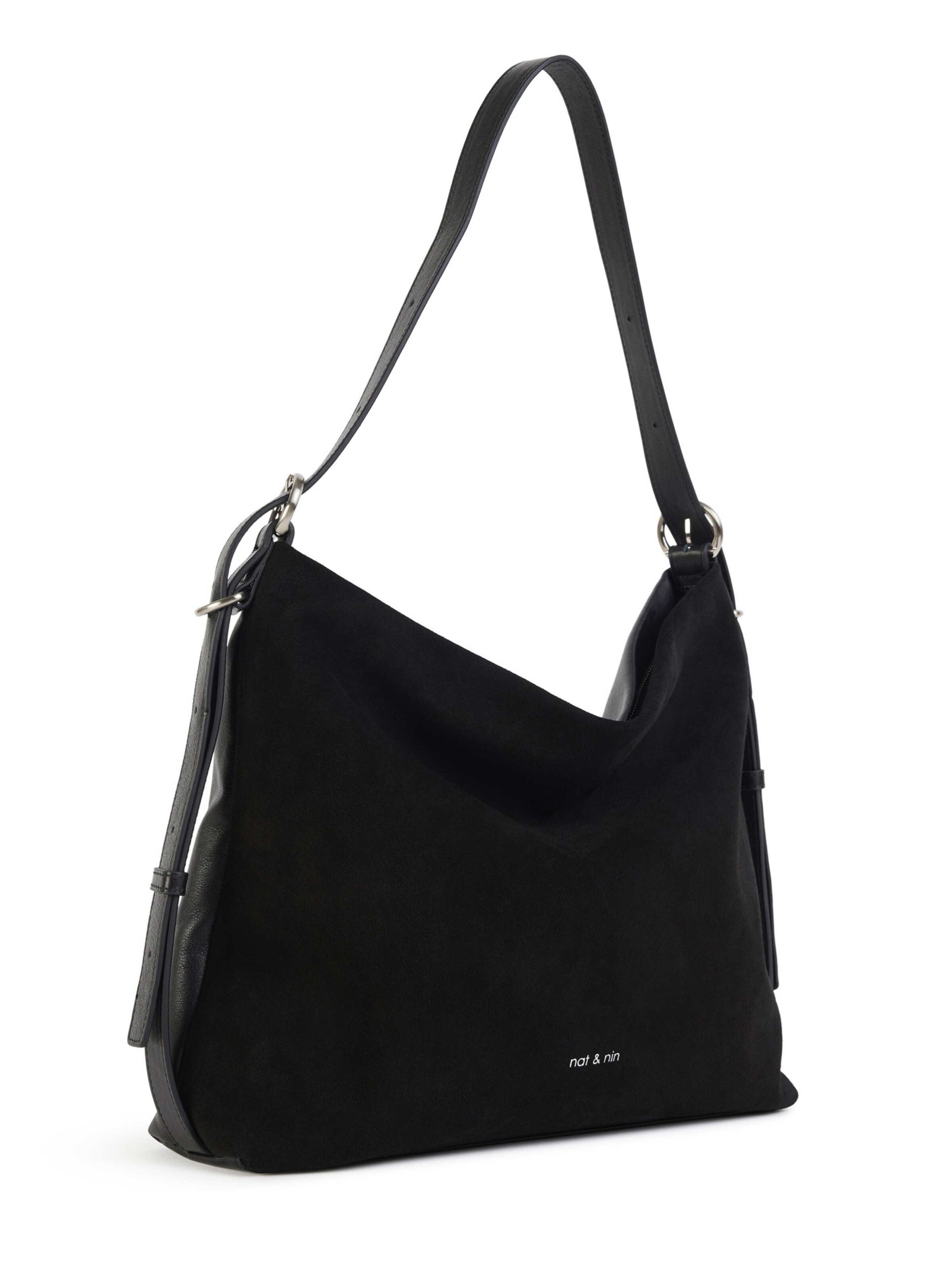 Sac bandoulière ' MOREEN ' Nat&Nin en noir