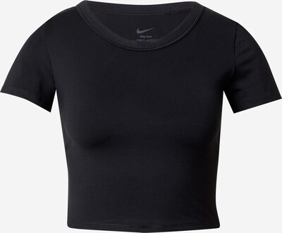 NIKE Camisa funcionais 'One' em preto, Vista do produto