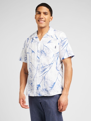 s.Oliver - Regular Fit Camisa em branco: frente