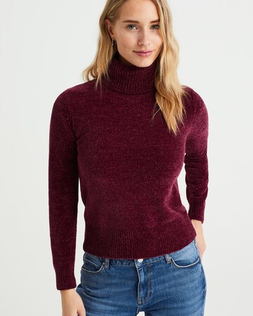 WE Fashion Sweater in Red: front