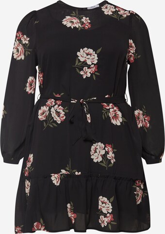 Robe ABOUT YOU Curvy en noir : devant