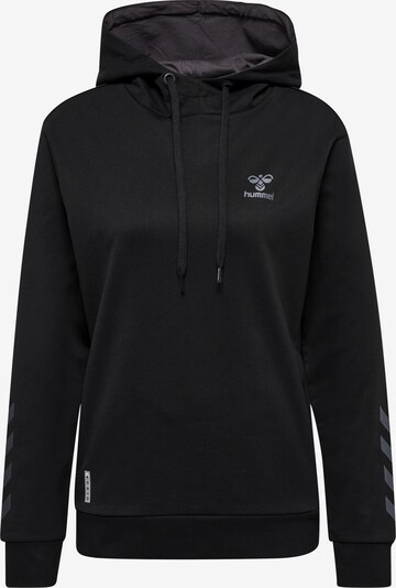 Hummel Sportsweatshirt 'Offgrid' in grau / schwarz, Produktansicht