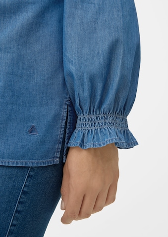 TRIANGLE - Blusa en azul
