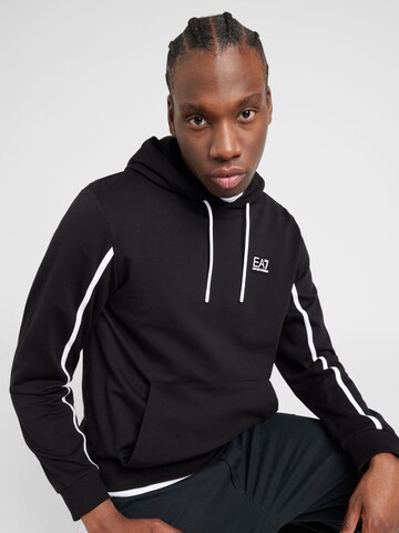 EA7 Emporio Armani Sweatshirt in Black