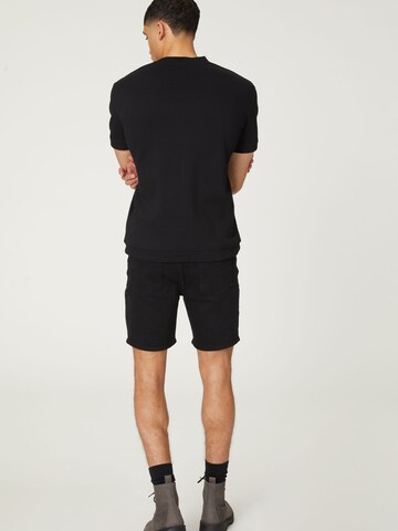 DAN FOX APPAREL Regular Shorts 'Gino' in Schwarz