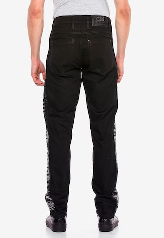 CIPO & BAXX Regular Jeans in Zwart